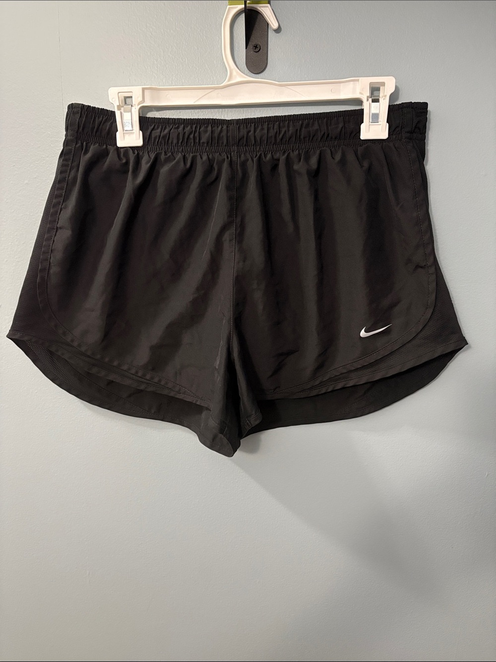 Nike Black Women's Athletic Running Shorts with Swoosh